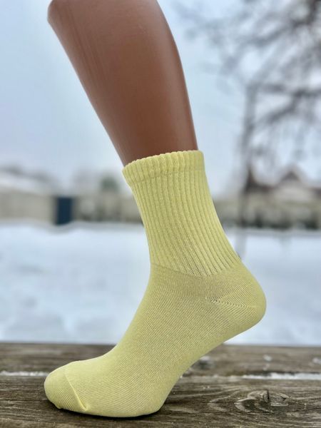 Набір 37-39р. (10 пар мікс) шкарпетки жіночі високі однотонні спортивні теніска 09WS 09WS фото
