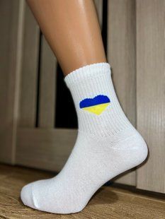 набір 37-39р.(10пар) шкарпетки весна / осінь жіночі високі класичні однотонні з малюнком 02WM 02WM фото